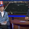 Video: Bill Murray Throws A 'West Side Story' & T-Shirt Cannon Party On Colbert